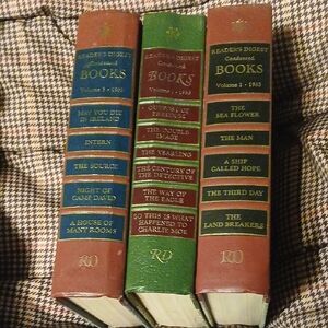 Vintage 1960's Readers Digest Condensed Stories Hardcover
